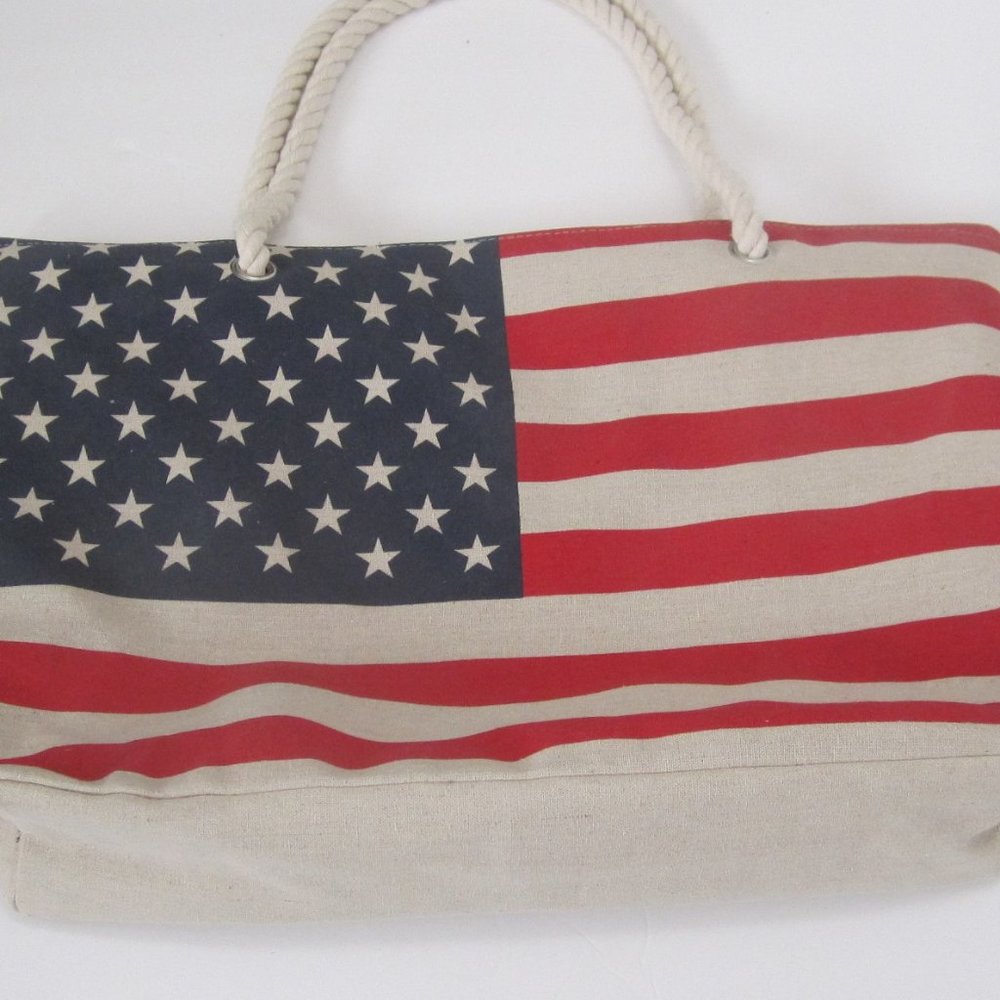 Stars  &  Stripes  beach  bag